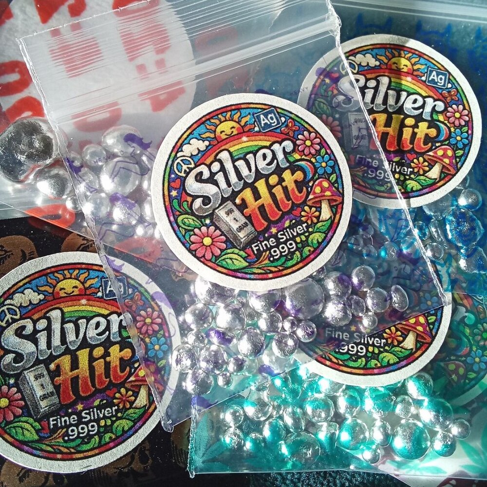 Silver Hits™ – “Dime Bag” of Bullion! 5 GRAMS .999 Fine Pure Silver Shot Grains